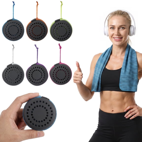 Abaima 6 Pack Cooling Towels, Summer Instant Cooling Towel for Neck and Face, 35"x12" Breathable Chilly Sports Towel, Quick Dry Gym Towel for Yoga, Running, Workout, Camping