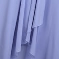 thumbnail image 6 of Bigersell Long Dresses for Women Summer Round Neck Sleeveless Wedding Guest Dress Ruffle Pleated A-Line Dresses Asymmetrical Dress Style B-20 Mesh Waist Evening Party Cocktail Dresses Purple-T, 6 of 6