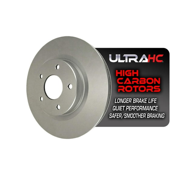 UltraHC Coated High Carbon Brake Rotor, Front UR002917, Nissan Altima 2013-2007