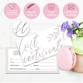 thumbnail image 3 of Paper Gift Card Invitation Cards for Birthday Wedding Party Rectangle Word 170x85mm 40pcs/set for making, 3 of 7