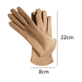 thumbnail image 2 of Guantes térmicos para pantalla táctil con forro suave y cálido., 2 of 5