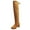 Brown, variant on Jsaierl Womens Faux Suede Knee High Boots Side Zipper Chunky Heel Winter Boots Pointed Toe Stretch Knee High Pull On Fall Weather Winter Boots