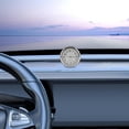 thumbnail image 3 of Clock for Car Dashboard | Analog Temp and Humidity Gauge - Luminous Vent Clocks Watch for Vehicles RVs Trucks Home, 3 of 8
