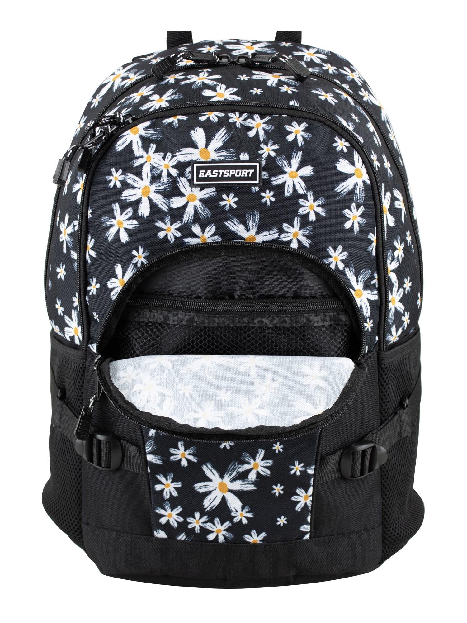 Eastsport Unisex 18.5" Dynamic Athleisure Backpack, Traditional Daisy