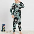 thumbnail image 2 of Demon Slayer Muichiro Tokito Ki-ds Pajamas 2 Piece Pjs Set Little Big Bo-ys Gi-rls Sleepwear, 2 of 8