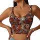thumbnail image 1 of Fotbe Coffee Stamp Sujetador Deportivo Largo sin Aros para Mujer con Almohadillas y Soporte Medio, Transpirable y Absorbente, Camiseta Tipo Chaleco o Tank Top-X-Large, 1 of 8