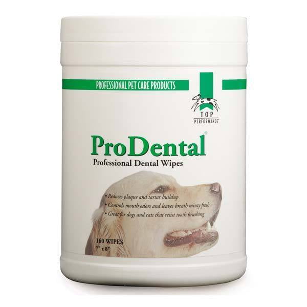 Dog Dental Wipes Professional Grooming Pet Breath Oral Health 160 Ct Cannister