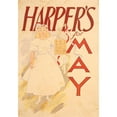 thumbnail image 3 of Edward Penfield 11x14 Black Modern Framed Museum Art Print Titled - Harper's for May (1893), 3 of 5