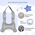 thumbnail image 2 of FLORICH Car Travel Pillow for Kids, Removable Cover H-Shaped Pillow for Adult and Children, Road Trips Pillow for Car, Gray, 2 of 7