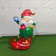 thumbnail image 2 of Papá Noel Inflable Navideño 5 Pies Con Luces LED para Jardín Y Césped, 2 of 9