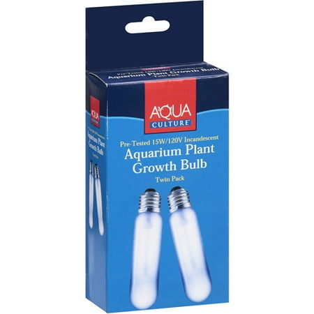 Aqua Culture Aquarium Plant Growth Bulb, 2ct