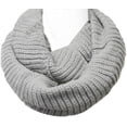 thumbnail image 3 of Thick Knitted Winter Warm Infinity Scarf, 3 of 6