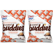 Chex Mix Muddy Buddies Peanut Butter & Chocolate 4.5 Oz (2 Pack)