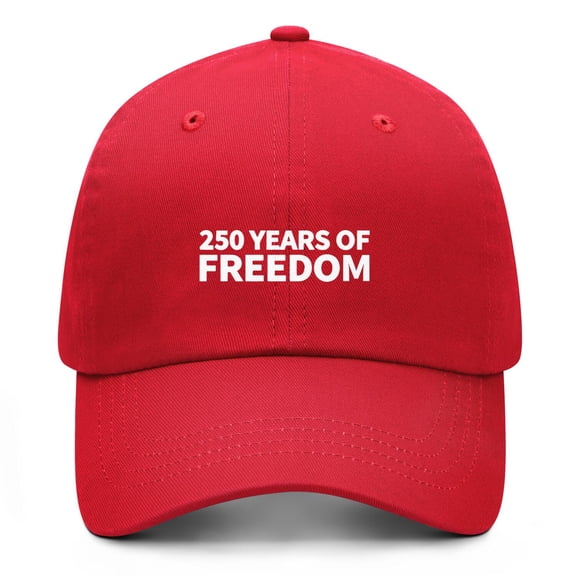 United States 250th Anniversary Hat Featuring USA Independence Celebration Print and Comfortable Adjustable Closure