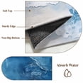 thumbnail image 6 of 6'x9' Area Rugs, Blue Coastal Indoor Outdoor Area Rug for Living Room Bedroom, Summer Beach Nautical Sea Ocean Washable Bathroom Rugs Kitchen Floor Carpet Mats Home Decor Aesthetic, 6 of 8