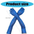 thumbnail image 3 of Shimmering Party Wear Sequined Gloves for Dancing Party and Special Occasion Dressingup Arm Gloves for Formal Event, 3 of 8