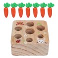 thumbnail image 2 of Juguete Pull Carrot Juego Simulación De Madera Juguetes Educativos EarlyLearning Baby Matching Game Ccdes Otros, 2 of 8