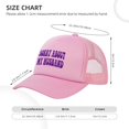 thumbnail image 4 of Sorry about My Husband Mesh Cap for Men Women Baseball Cap Dad Gifts Trucker Hat, 4 of 7