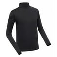thumbnail image 1 of Camisa de seda de hielo para hombres de golf Ropa deportiva Protector Ropa Transpirable Elástico Camisas de fondo de golf Camisetas de golf de , negro XL XL negro, 1 of 9