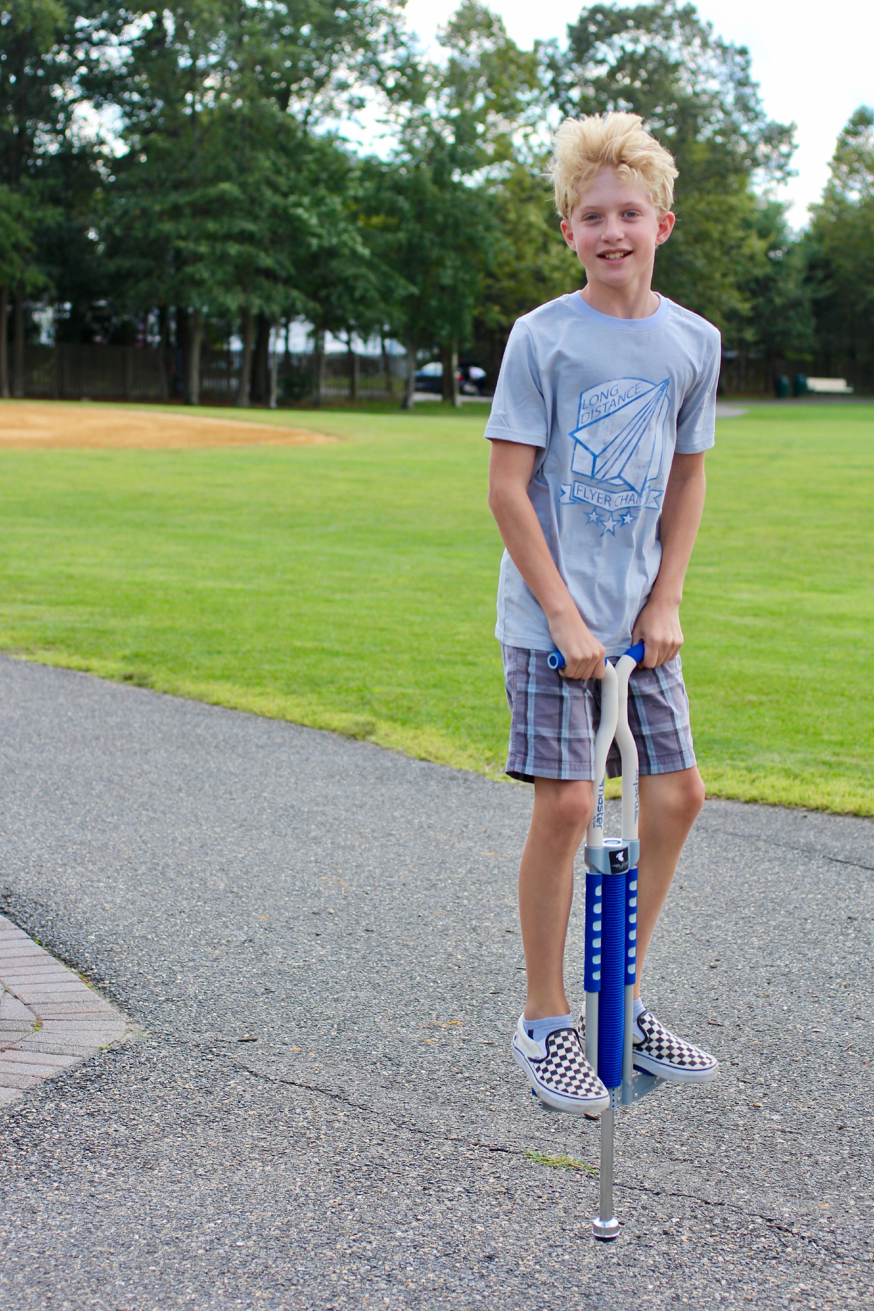 Flybar Foam Master Pogo Stick For Kids Ages 9 Up 80 to 160 Lbs