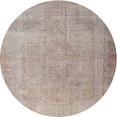 thumbnail image 1 of Ahgly Company Indoor Round Traditional Tan Brown Persian Area Rugs, 4' Round, 1 of 6