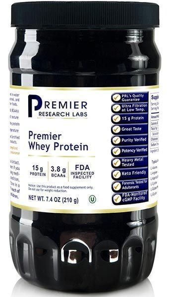 Premier Whey Protein, Protein Powder (7.4 Oz), Excellent Quality Source, 15 G Protein, Keto Friendly