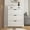 White, variant on GVN Shoe Storage Cabinet, Shoe Organizer,Shoe Storage Cabinet with 3 Flip Drawers and 2 Storage Drawers,White