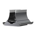 thumbnail image 1 of Foldable Desk Stand Vertical Laptop Holder Creativity Dock Diy For Pc Computer Grey, 1 of 5