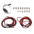 thumbnail image 2 of Sistema de lámpara de luz intermitente para coche RC con 6 lámparas, 8 lámparas, kit de luz LED duradero para coche RC, 2 of 8