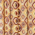 thumbnail image 6 of Fabric Mart Direct Yellow, Orange Digital Printed Velvet Fabric By The Yard, 54 inch or 137 cm width, 7 Continuous Yards Yellow Velvet Fabric, Burgundy & Green Geometric, Upholstery Curtain Wholesale, 6 of 8