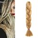 thumbnail image 5 of Extensiones de cabello realistas suaves de seda de alta temperatura de extensión de cola de caballo trenzada de 24 pulgadas para mujeres, 5 of 8