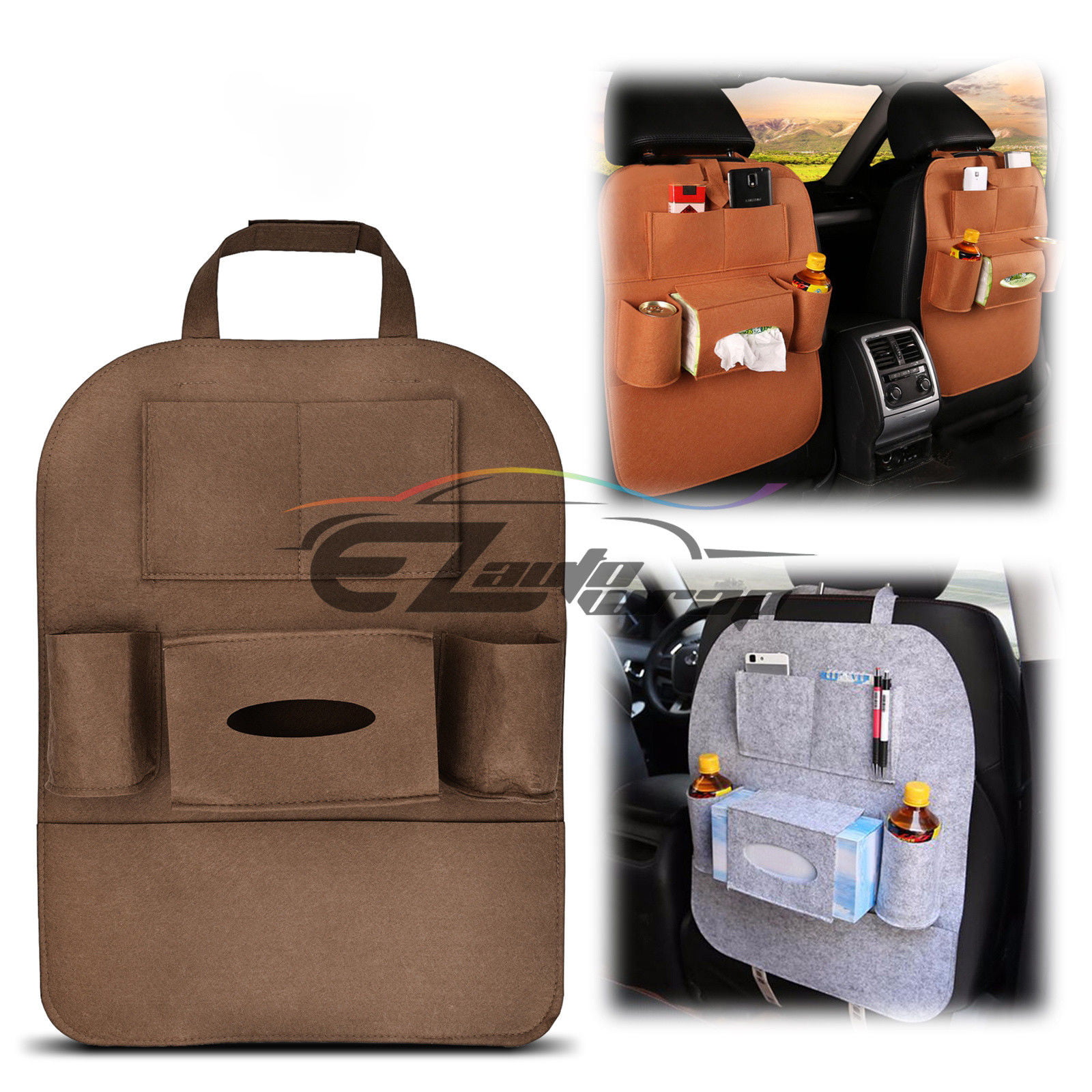 Three Layer Electronics Organizer and Travel Organizer for Tablet, Cables,  Flush Drives, and Chargers. Fit for 11