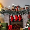 thumbnail image 4 of 12 piezas decorativas palomas falsas pájaros blancos con clip adorno de árbol de Navidad, 4 of 5
