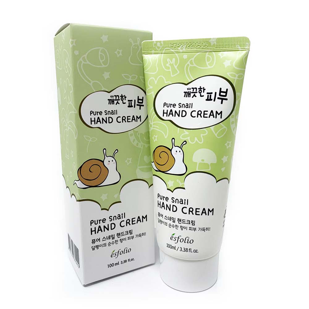 Esfolio Pure Snail Hand Cream 3.38oz 100ml