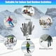 thumbnail image 5 of Guantes Calefactables para Hombre y Mujer, con Alimentación Usb, Térmicos, Impermeables, con Pantalla Táctil, de Invierno, Resistentes Al Viento, Aislantes, para Conducir, Ciclismo, Senderismo, Esquí, 5 of 6