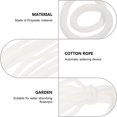 thumbnail image 4 of 1pc Absorbent Cotton Cord Potted Plant Absorbent Rope Hydroponic Supply, 4 of 9