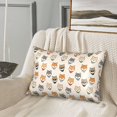 thumbnail image 2 of Xecao Shiba Head Face Pattern Satin Pillowcases for Hair and Skin, Luxurious and Silky Pillow Cases with Envelope Closure, 20x30 Inches, 2 of 7