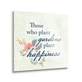 thumbnail image 2 of Plant Happiness Pink Green Floral 24 x 24 Glass Wall Hanging Sign, 2 of 4