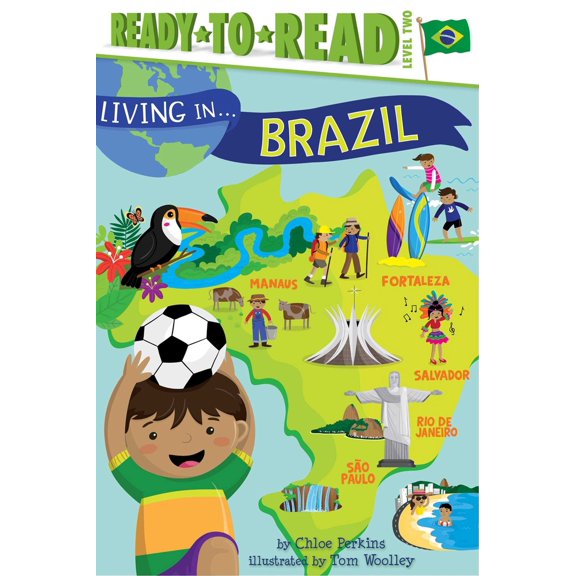 Pre-Owned Living in . . . Brazil: Ready-To-Read Level 2 (Paperback) 1481452037 9781481452038