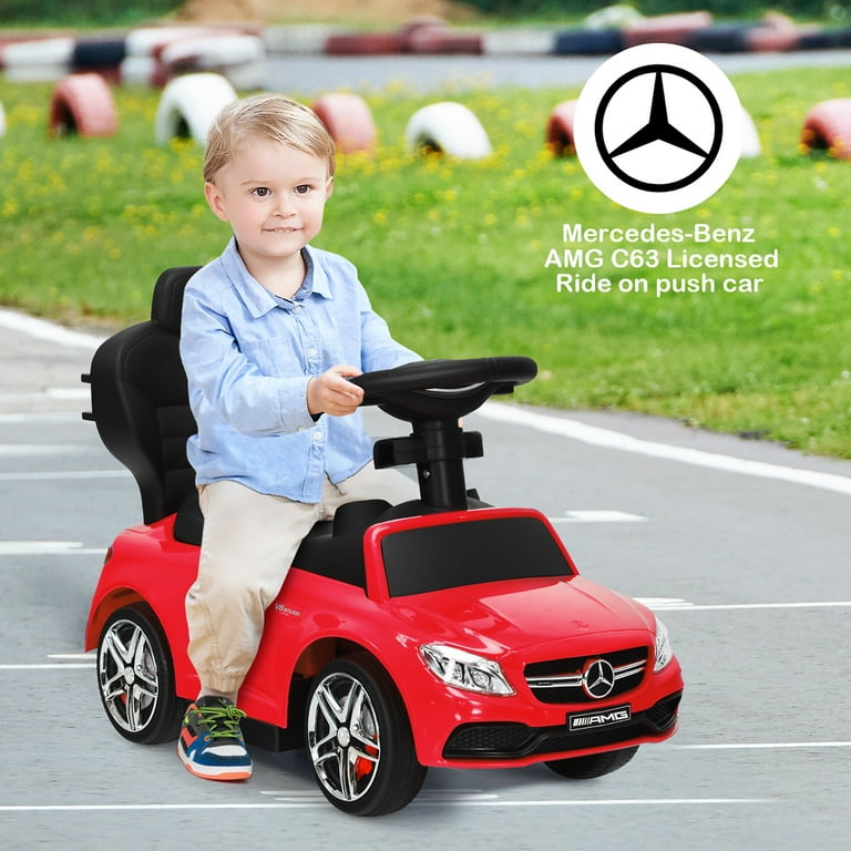 Mercedes ride on push car new arrivals