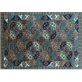 thumbnail image 1 of Ahgly Company Indoor Rectangle Oriental Light Blue Industrial Area Rugs, 5' x 8', 1 of 4