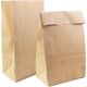 thumbnail image 1 of Paquete de 50 bolsas de papel kraft marrón de 12 libras, 7" x 4,3" x 12,5", bolsa grande resistente para envolver regalos al por menor para sándwiches de pan y almuerzo para comestibles, 1 of 5