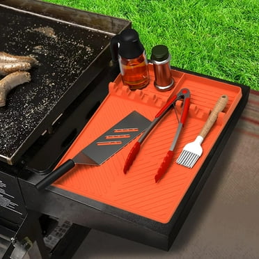 Grill Side Shelf Mat, Heat Resistant Spatula Mat