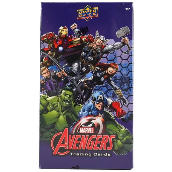 Collectible Marvel The Avengers Trading Card Box [12 Packs]