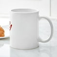 thumbnail image 5 of CafePress - Pickle (Red Vintage) Mug - 11 oz Ceramic Mug - Novelty Coffee Tea Cup, 5 of 6