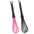 thumbnail image 5 of Hair Color Cream Whisk Prevent Slip Handle Plastic Balloon Stirrer Tool for Salon Kitchen 6pcs, 5 of 5