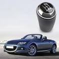 thumbnail image 4 of 5/6 Speed Gear Shift Knob for MAZDA 3 BK BL 5 CR CW 6 II for GH CX-7 ER Leather, 4 of 6
