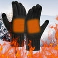 thumbnail image 4 of USB Heated Gloves Winter Warm Heated Gloves, Winter Temperature Hand Warmers Gloves for Men Women, Washable Knitting Gloves for Indoor Outdoor Hiking, 4 of 8
