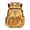 Capybara Orange, variant on Kids School Backpack for Boys Girls 6-12 Capybara Turtle 17 Inch Backpack Large Capacity Water-Resistant Polyester Bag for Elementary School, Travel, Hiking, Back to School Gift
