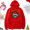 thumbnail image 1 of Suéter de punto con estampado de Navidad de Disney para mujer, suéter con capucha para el Día de San Valentín, ropa Y2k, Otoño e Invierno, 1 of 5